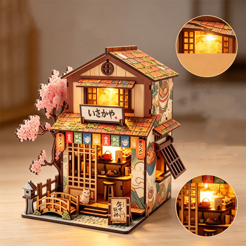 Kit de Miniaturas de Madera DI - Japan Lifestyle reseña y precio