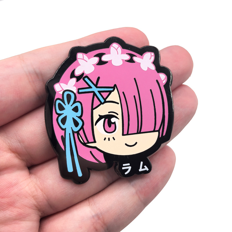 Pins de metal de Ram Rem de An - Japan Lifestyle reseña y precio