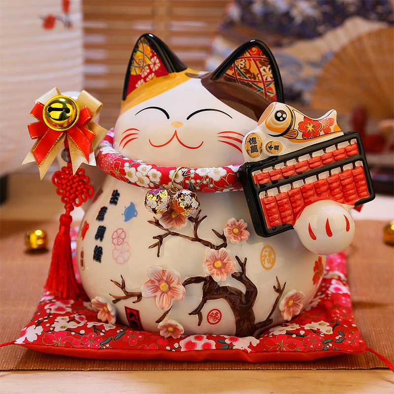 Estatua de gato de la suerte M - Japan Lifestyle reseña y precio