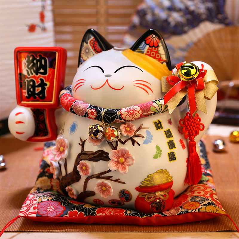 Estatua de gato de la suerte M - Japan Lifestyle reseña y precio