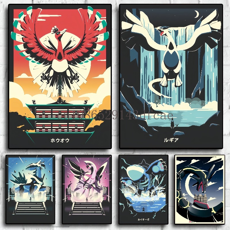 Pintura en lienzo de Pokémon d - Japan Lifestyle reseña y precio